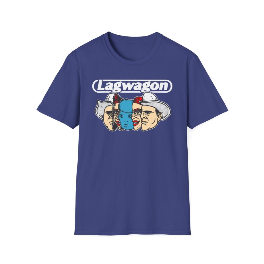 Lagwagon Faces of the Wagon Unisex Softstyle T-shirt