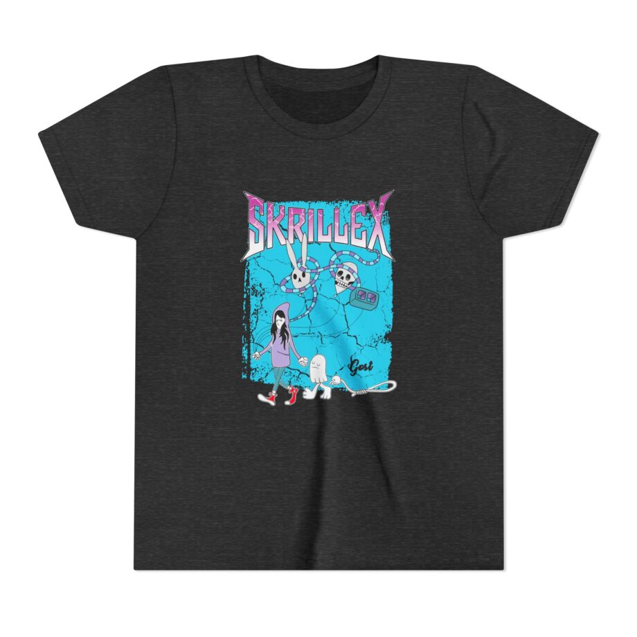 Skrillex Gost Album Cover Youth Short Sleeve Tee