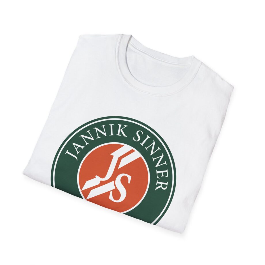 Jannik Sinner Paris 2025  Unisex Softstyle T-Shirt