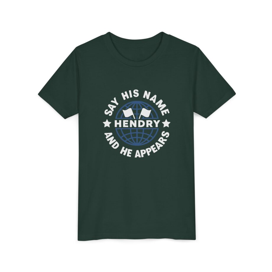 Say His Name Joe Hendry Youth Short Sleeve Tee