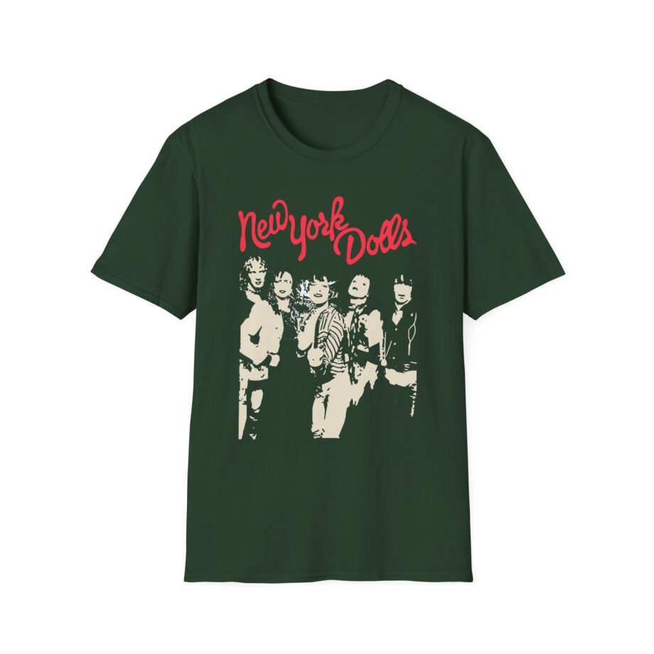 New York Dolls Trash Photo Unisex Softstyle T-shirt