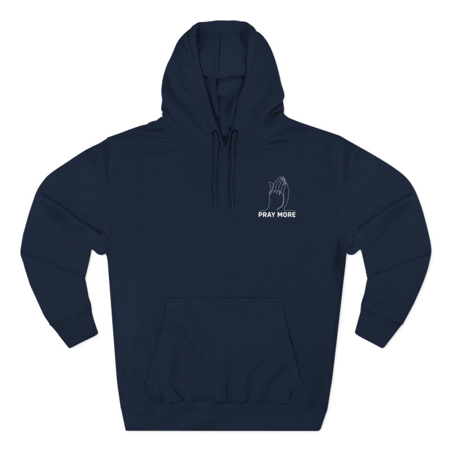Roman Atwood Pray More Three-Panel Fleece Hoodie