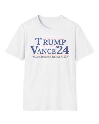 Trump Vance 2024 Campaign Rally Make America Great Again Unisex Softstyle T-shirt