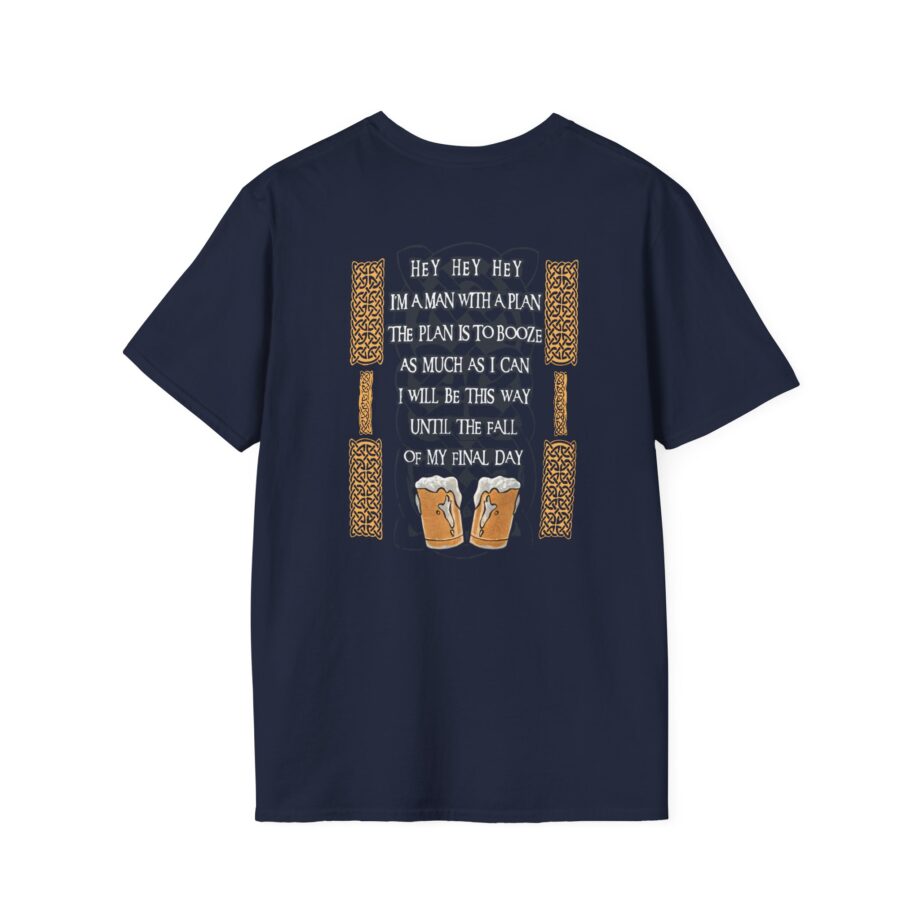 Korpiklaani a Man With a Plan Unisex Softstyle T-shirt