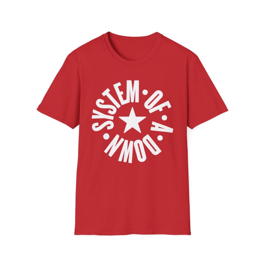 System of a Down Full Circle Logo Kids Unisex Softstyle T-Shirt