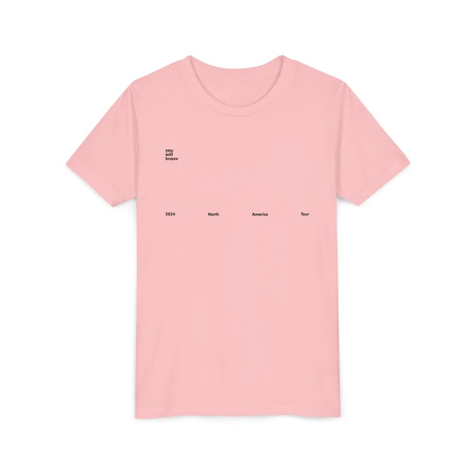 Wave to Earth 0.03 NA Tour Youth Short Sleeve Tee