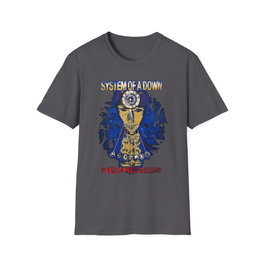 System of a Down Mezmerize Faded Cover Unisex Softstyle T-Shirt