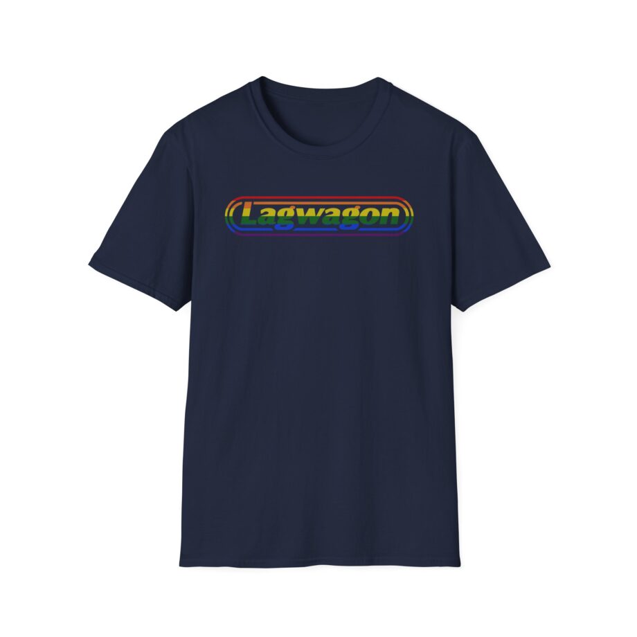 Lagwagon Rainbow Bandaid Unisex Softstyle T-shirt