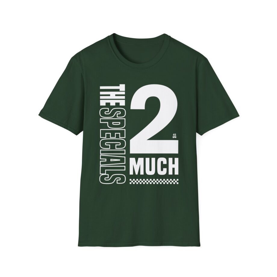 The Specials 2 Much 2 Young Unisex Softstyle T-Shirt
