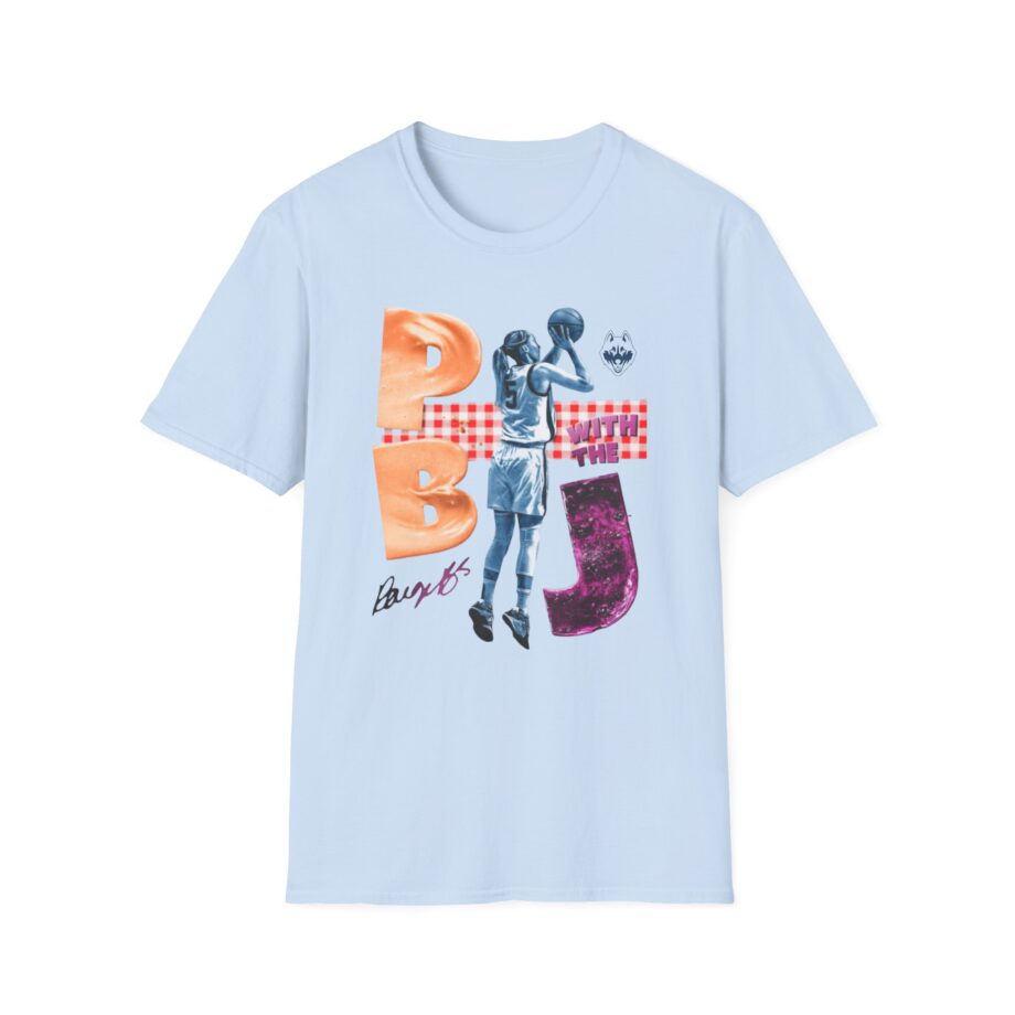 Paige Bueckers Pb With the J Unisex Softstyle T-shirt