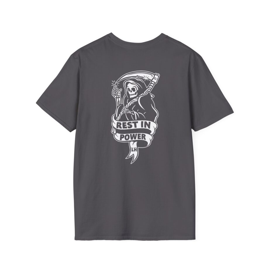 Lionheart Rest in Power Unisex Softstyle T-shirt