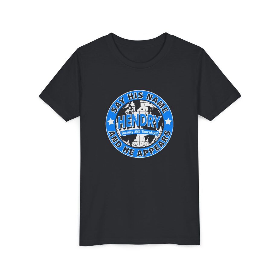 Say His Name Joe Hendry Youth Short Sleeve Tee
