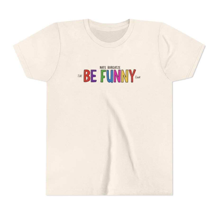 Nate Bargatze Big Dumb Eyes Tour Youth Short Sleeve Tee