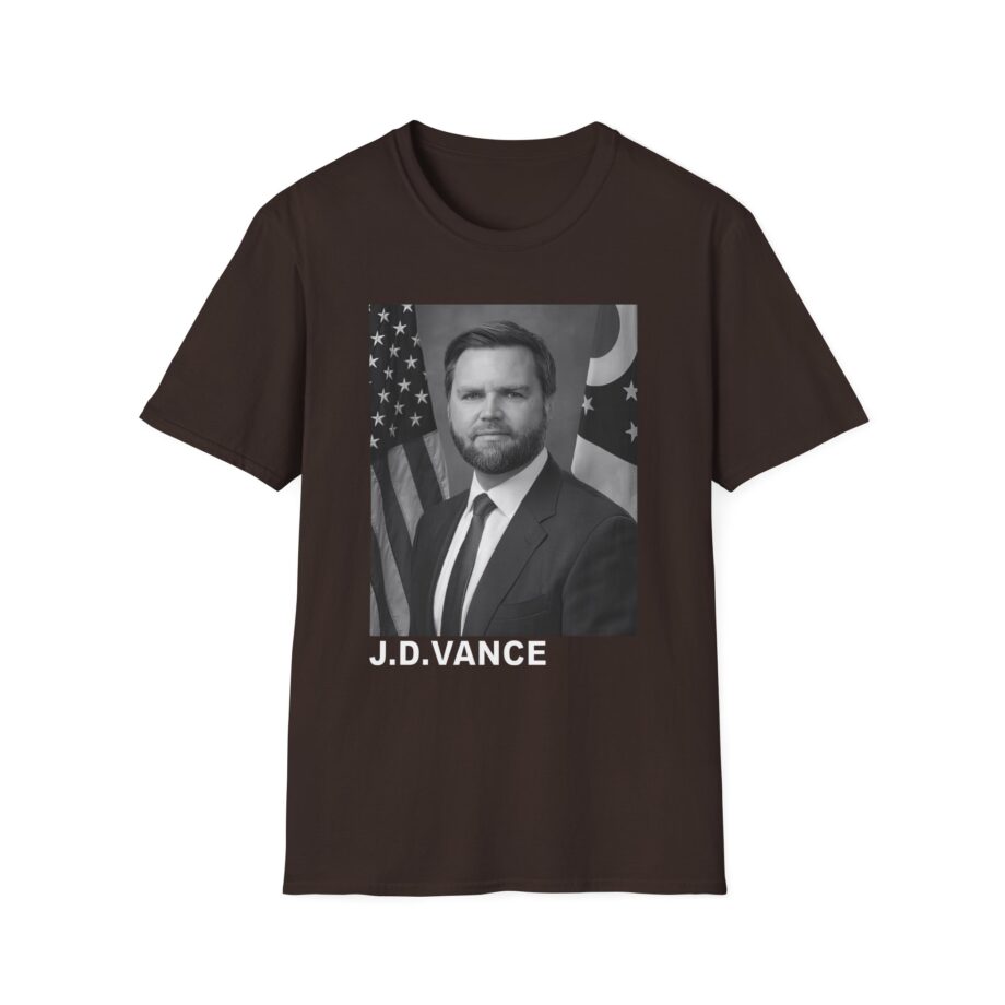 Jd Vance Portrait Pro Unisex Softstyle T-shirt