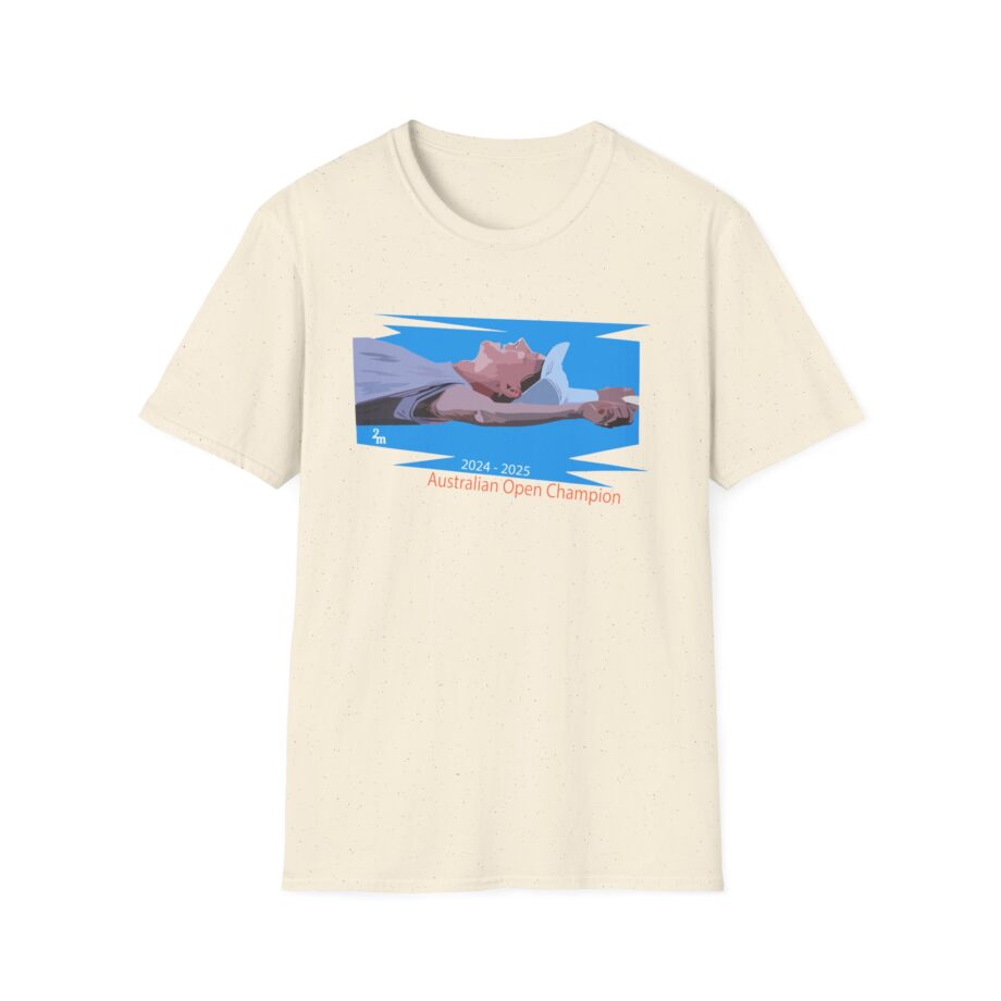 Jannik Sinner 2024-2025  Australian Open Champion Unisex Softstyle T-Shirt