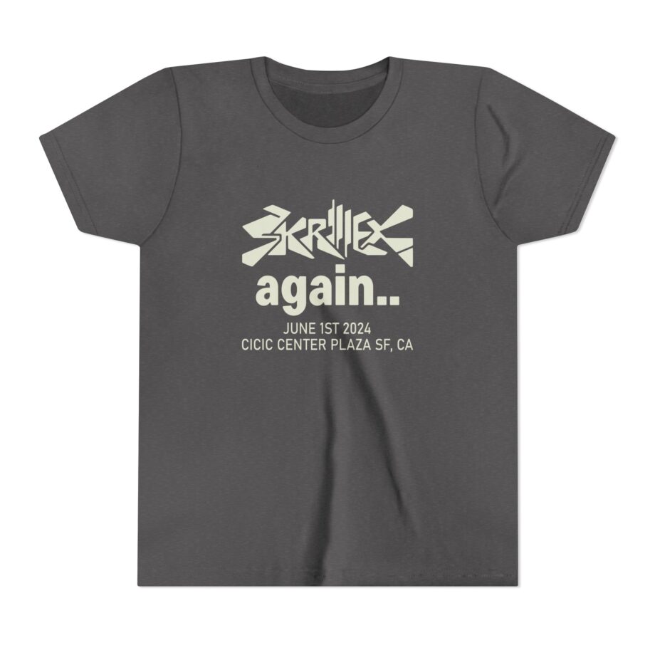 Skrillex Fred Again Civic Center Youth Short Sleeve Tee