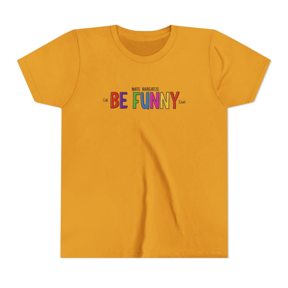 Nate Bargatze Big Dumb Eyes Tour Youth Short Sleeve Tee