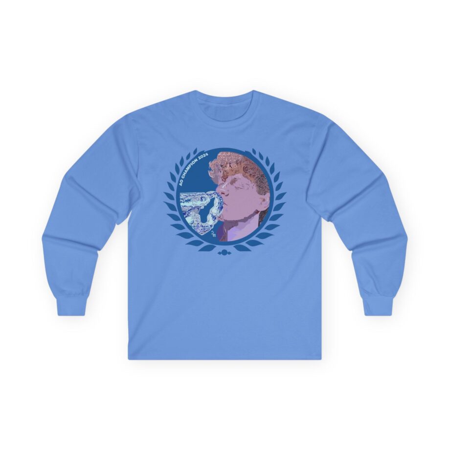 Jannik Sinner AO Champion Unisex Ultra Cotton Long Sleeve Tee