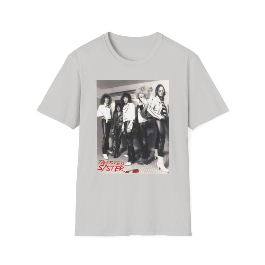 Twisted Sister Lipstick Unisex Softstyle T-shirt