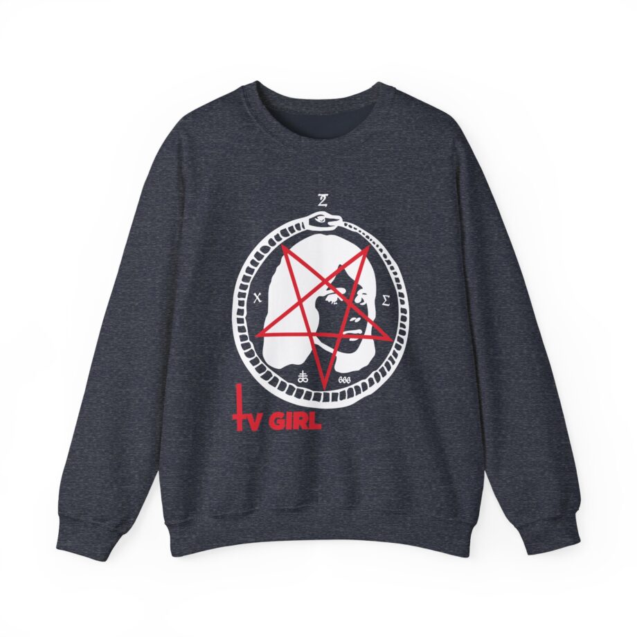 Tv Girl Unisex Heavy Blend Crewneck Sweatshirt