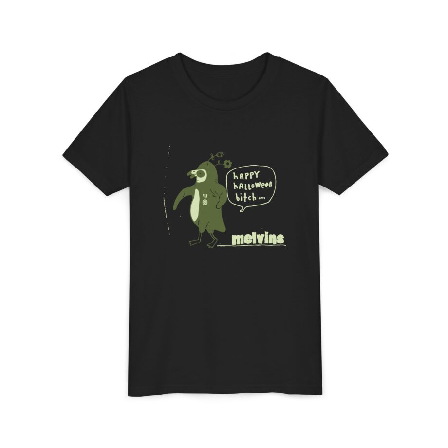 Melvins Happy Halloween Bitch Youth Short Sleeve Tee