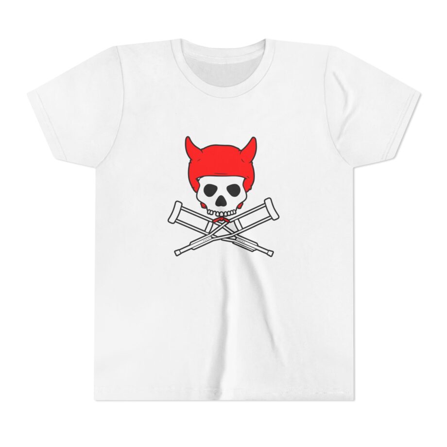 Jackass Camouflage Helmet Youth Short Sleeve Tee