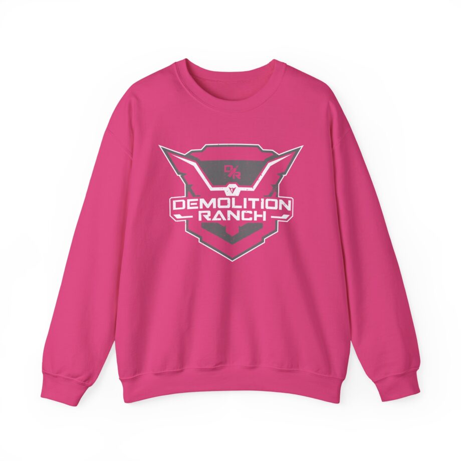 Monochrome Shield Unisex Heavy Blend Crewneck Sweatshirt