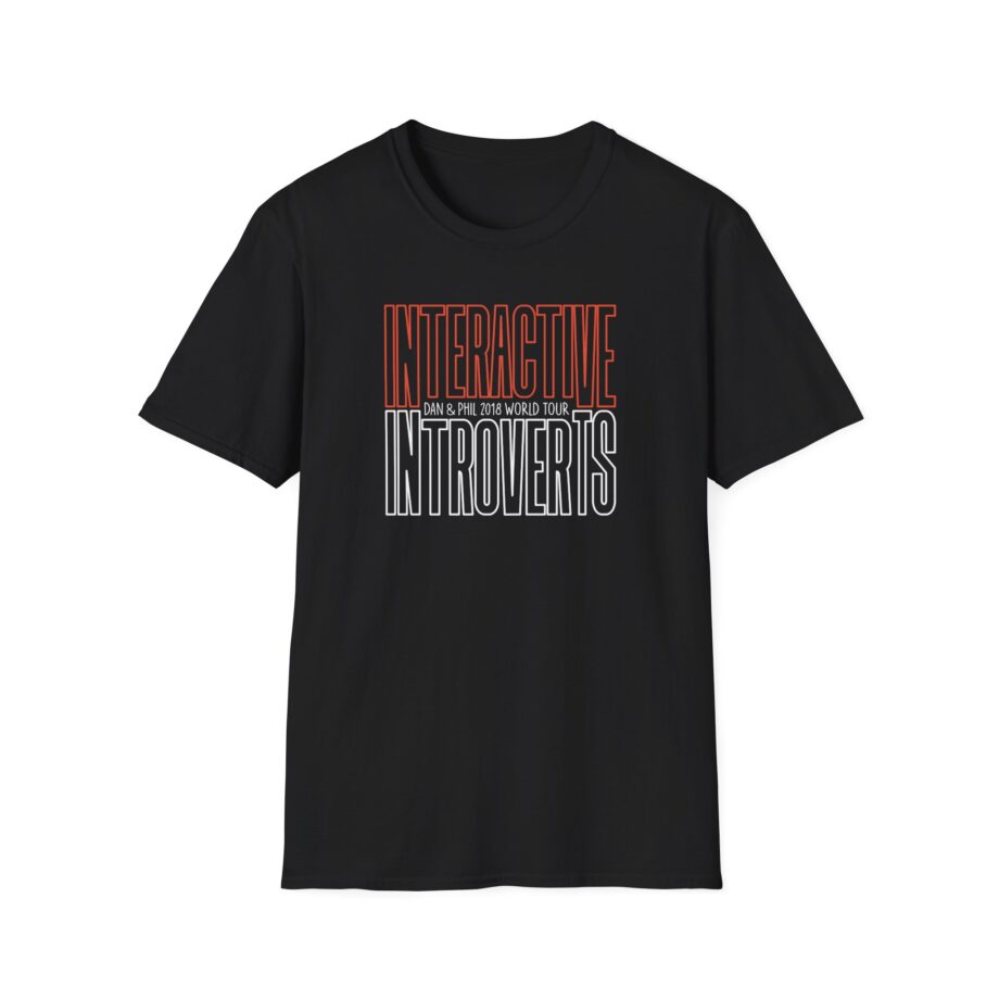 Dan and Phil Interactive Introverts Unisex Softstyle T-Shirt