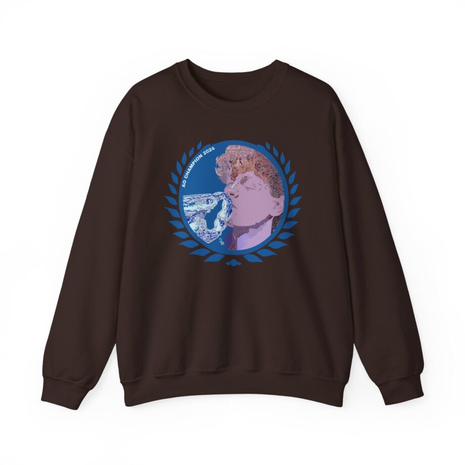 Jannik Sinner Ao Champion Unisex Heavy Blend Crewneck Sweatshirt