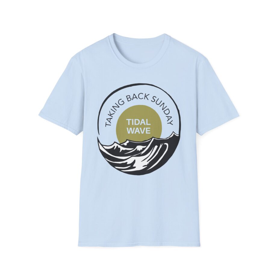 Taking Back Sunday Tidal Wave Raglan Unisex Softstyle T-shirt
