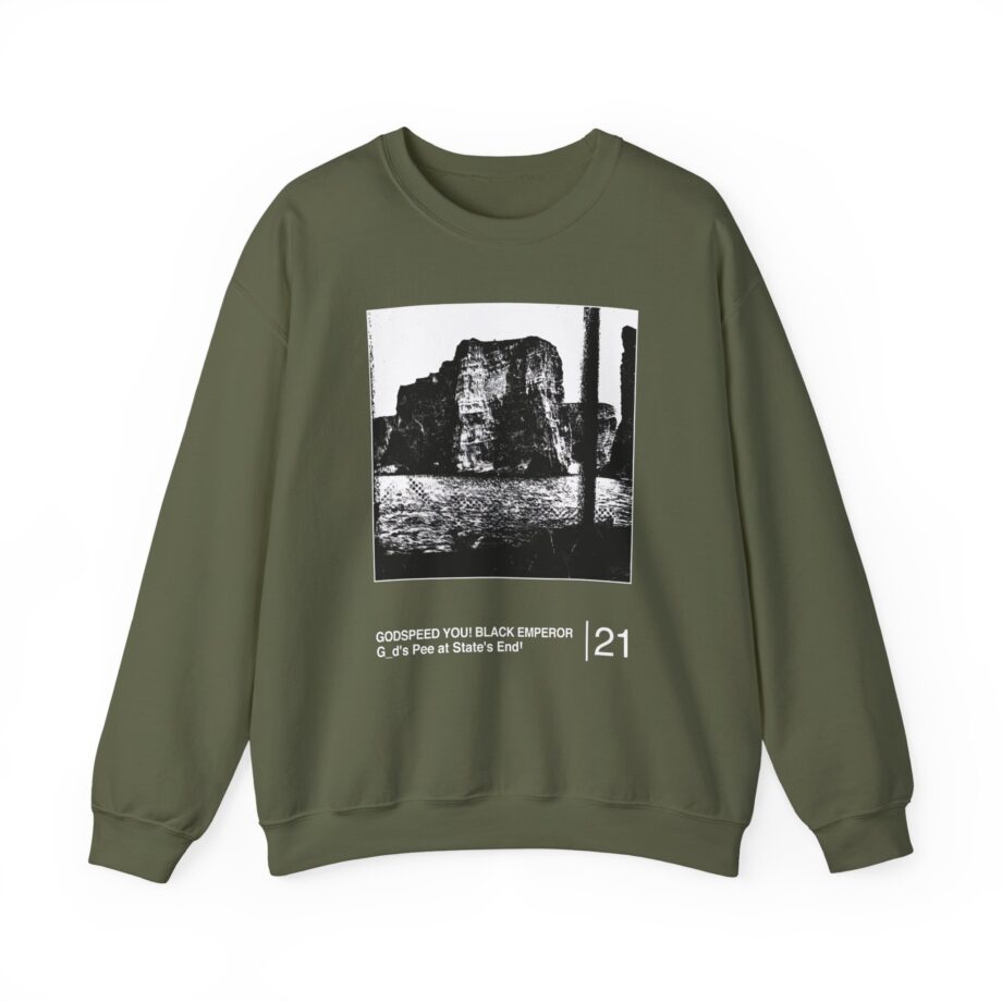 Godspeed You! Black Emperor God's Pee at State's End! Unisex Heavy Blend Crewneck Sweatshirt