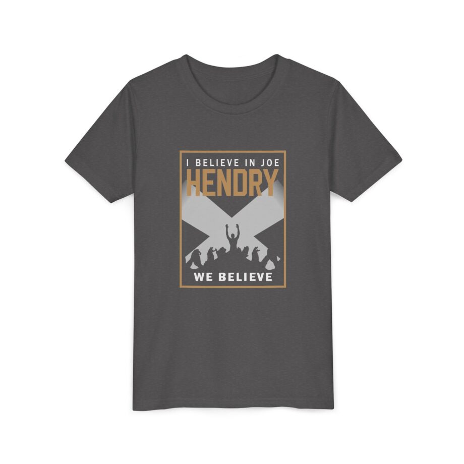 I Believe in Joe Hendry Youth Short Sleeve Tee