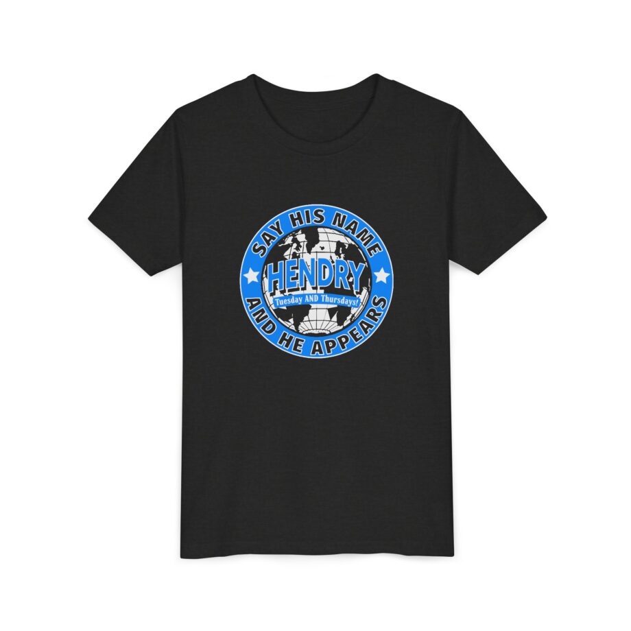 Say His Name Joe Hendry Youth Short Sleeve Tee