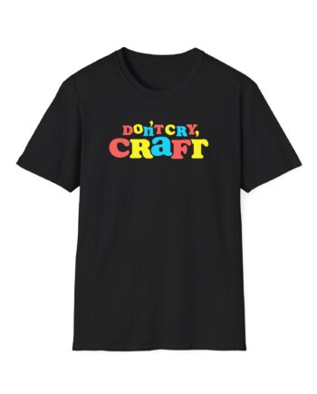 Dan and Phil Don't Cry Craft Unisex Softstyle T-Shirt