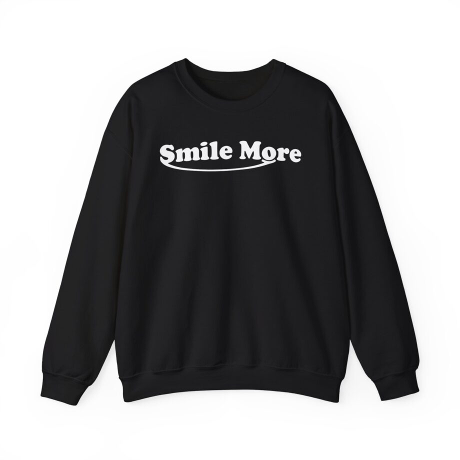 Roman Atwood Smile More Unisex Heavy Blend Crewneck Sweatshirt