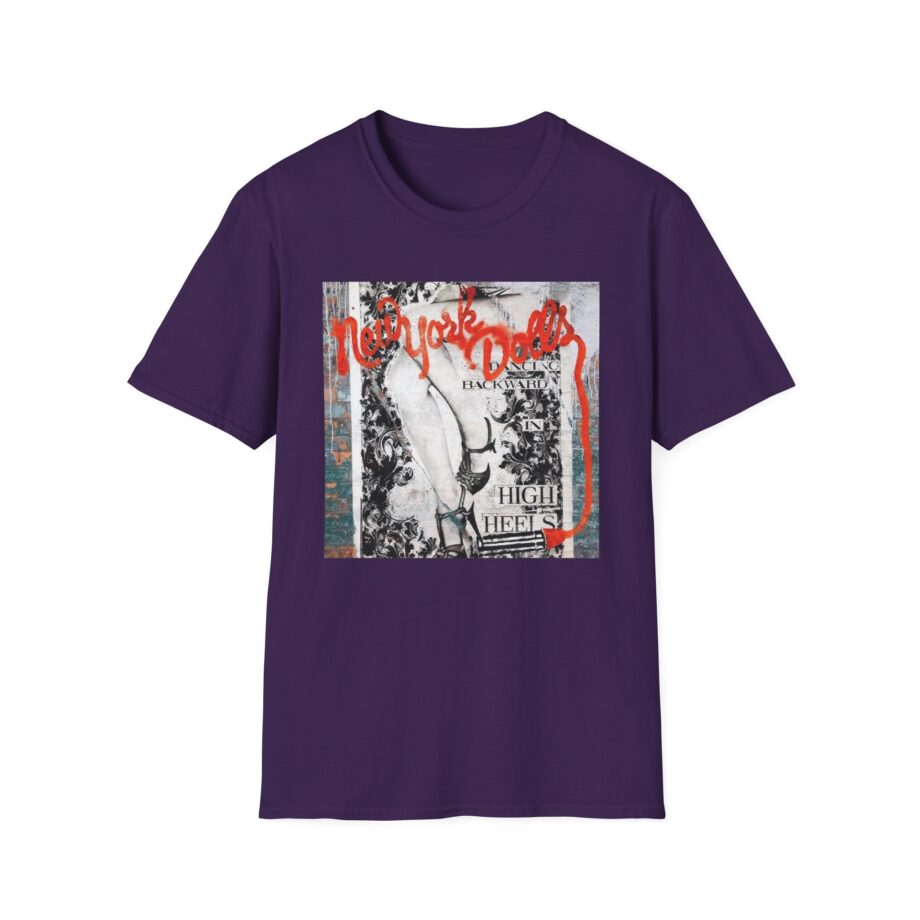 New York Dolls Dancing Backward Album Unisex Softstyle T-shirt