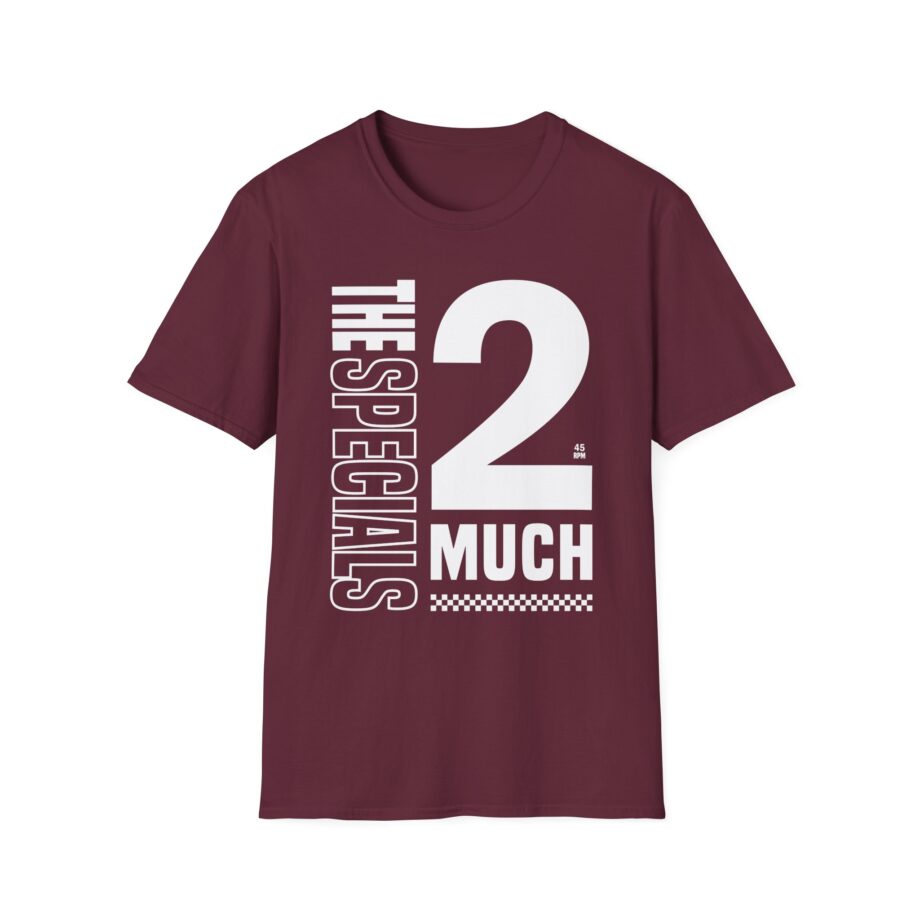 The Specials 2 Much 2 Young Unisex Softstyle T-Shirt