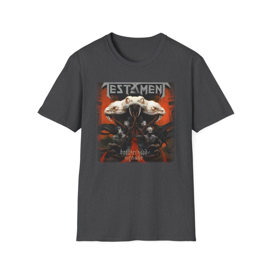 Testament Brotherhood of the Snake Unisex Softstyle T-Shirt