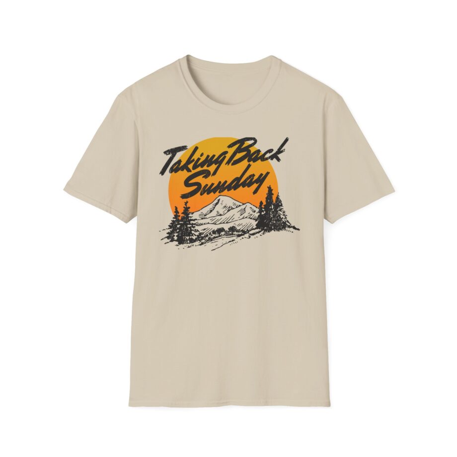 Taking Back Sunday Sunset Unisex Softstyle T-shirt