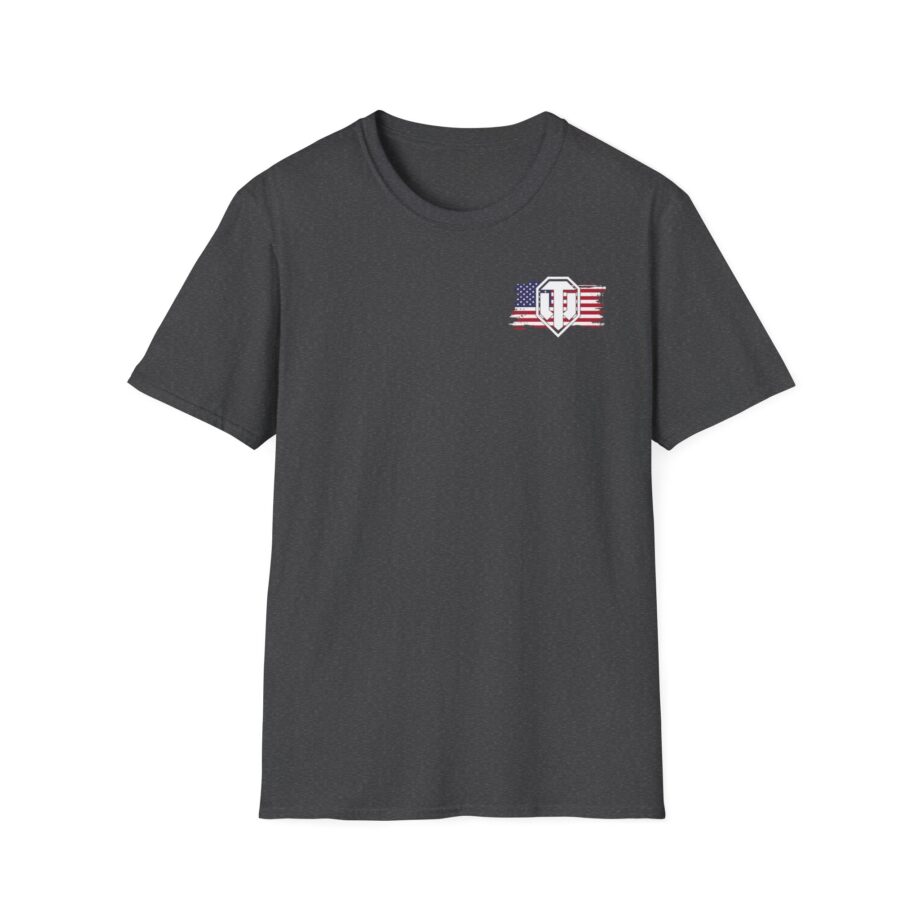 World of Tank Wot July 4th Eagle Unisex Softstyle T-Shirt