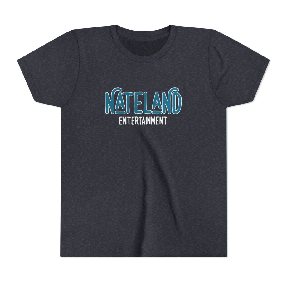 Nate Bargatze  Nateland Entertainment Youth Short Sleeve Tee