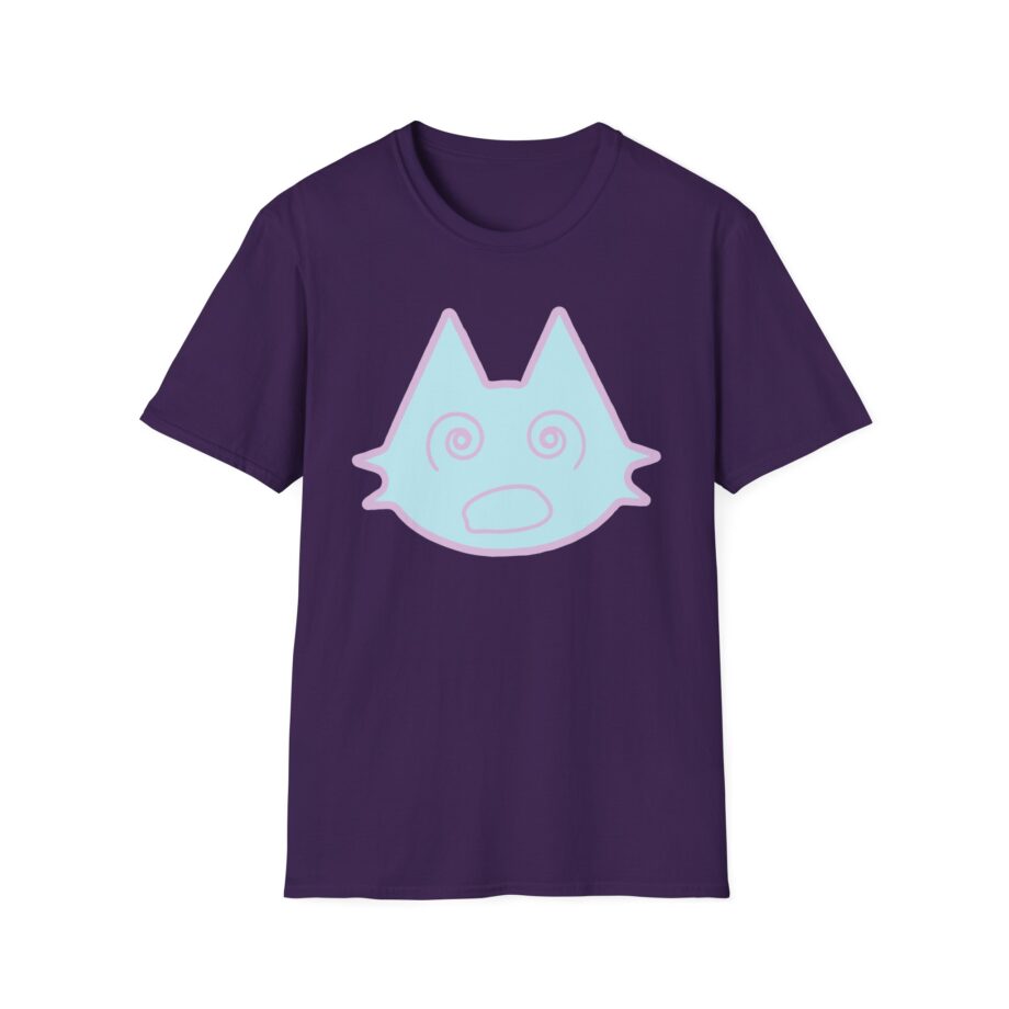 Sinjin Drowning Dizzy Cat Unisex Softstyle T-shirt