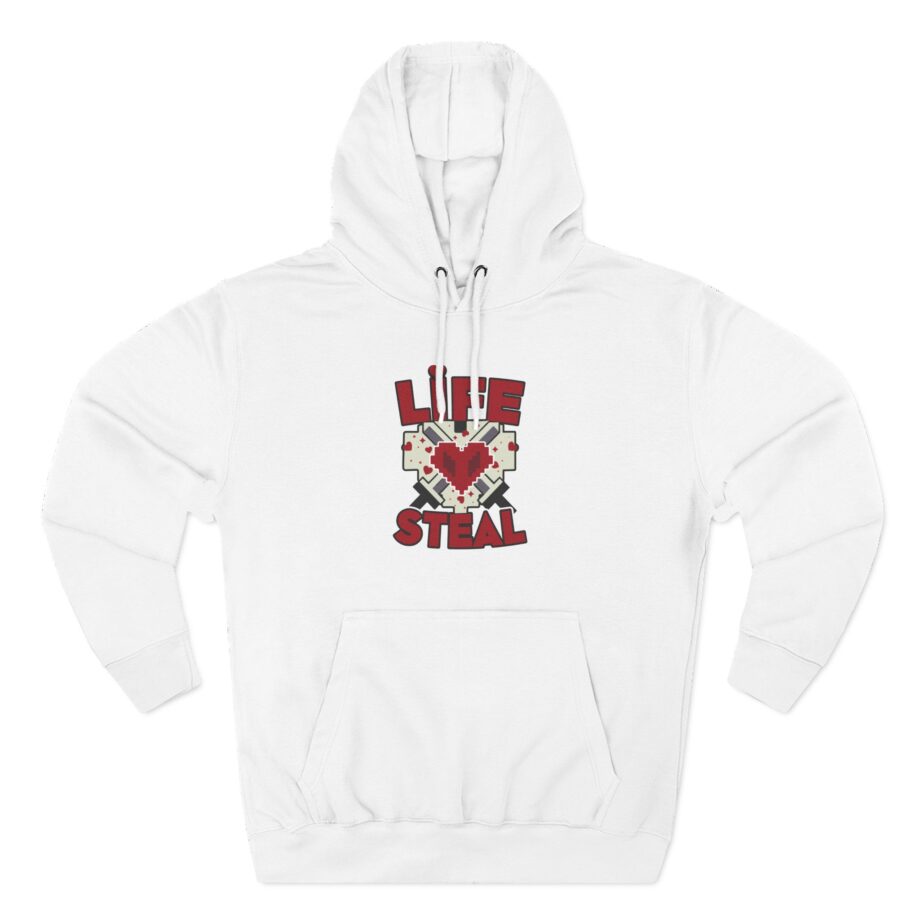 Clownpierce Lifesteal Three-Panel Fleece Hoodie