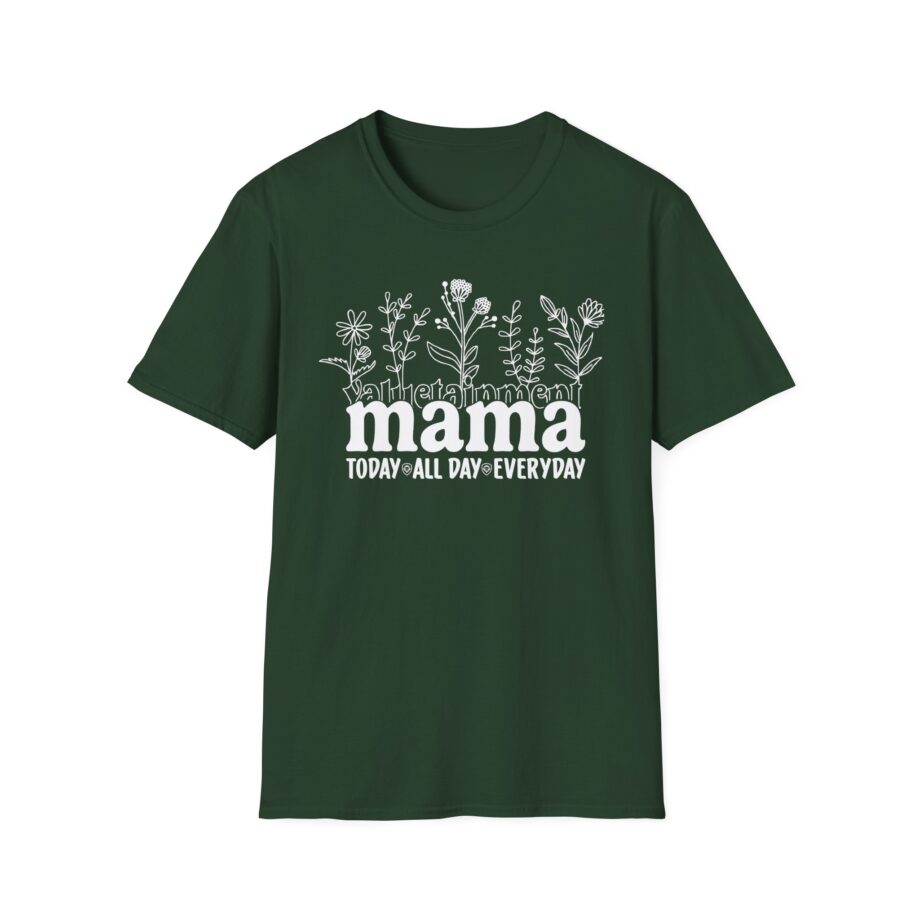 Valuetainment Future Looks Bright Lilac Everyday Vt Mama Unisex Softstyle T-shirt