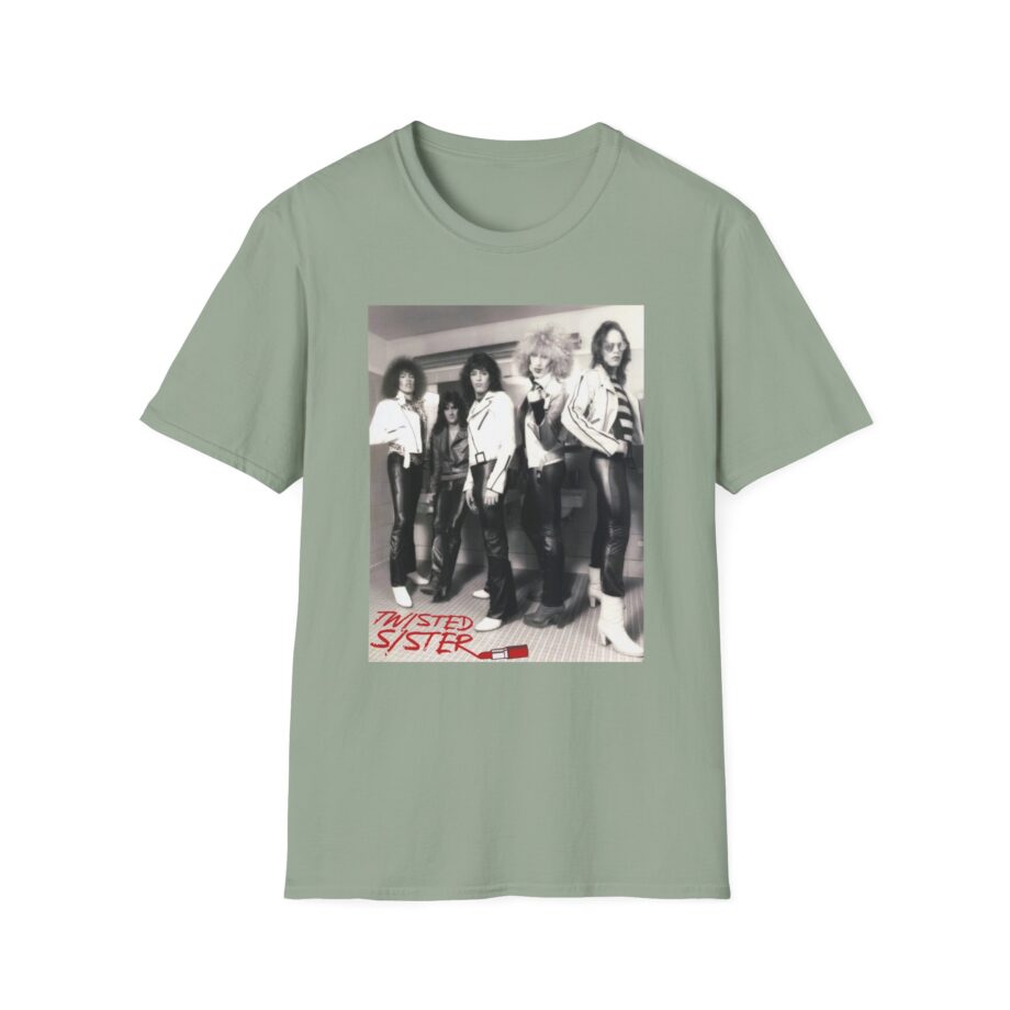 Twisted Sister Lipstick Unisex Softstyle T-shirt