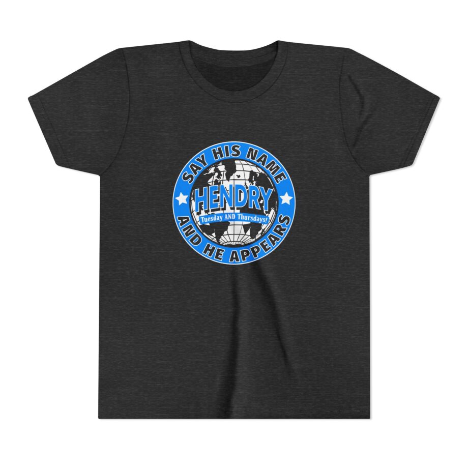 Say His Name Joe Hendry Youth Short Sleeve Tee