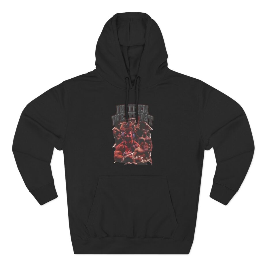 Tren Twins In Tren We Trust Three-Panel Fleece Hoodie
