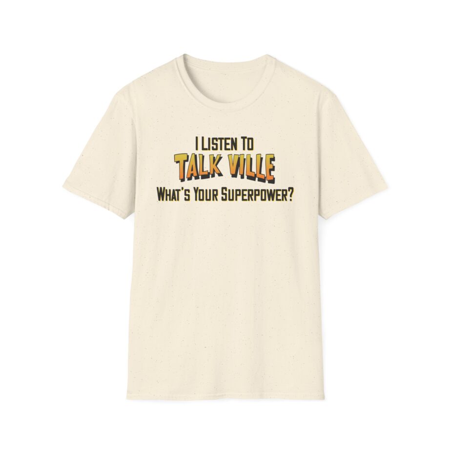 Talkville I Listen to Unisex Softstyle T-shirt