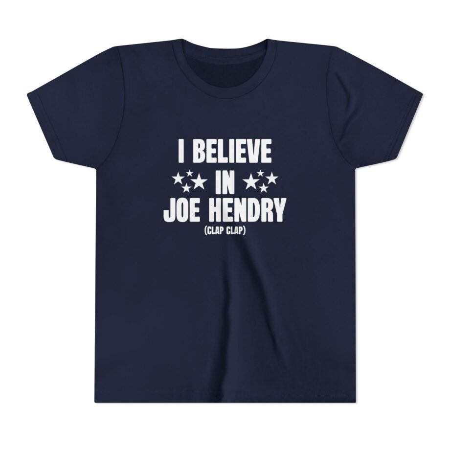 I Believe in Joe Hendry Youth Short Sleeve Tee