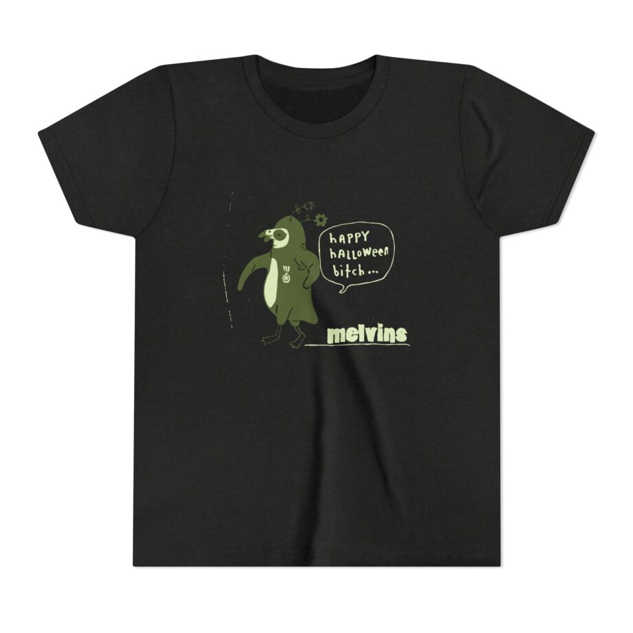 Melvins Happy Halloween Bitch Youth Short Sleeve Tee
